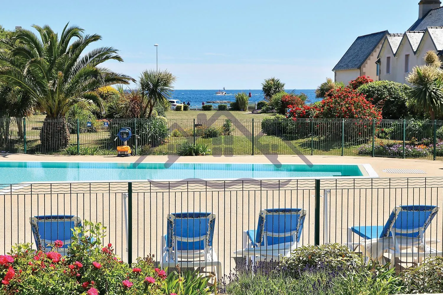 Localise - Maison D02 - Vue Mer - Acces Piscine - Wifi Inclus - Draps Et Lits Faits Inclus - Face A La Plage - Centre Et Port A 700M Guilvinec 0*,  Frankrike