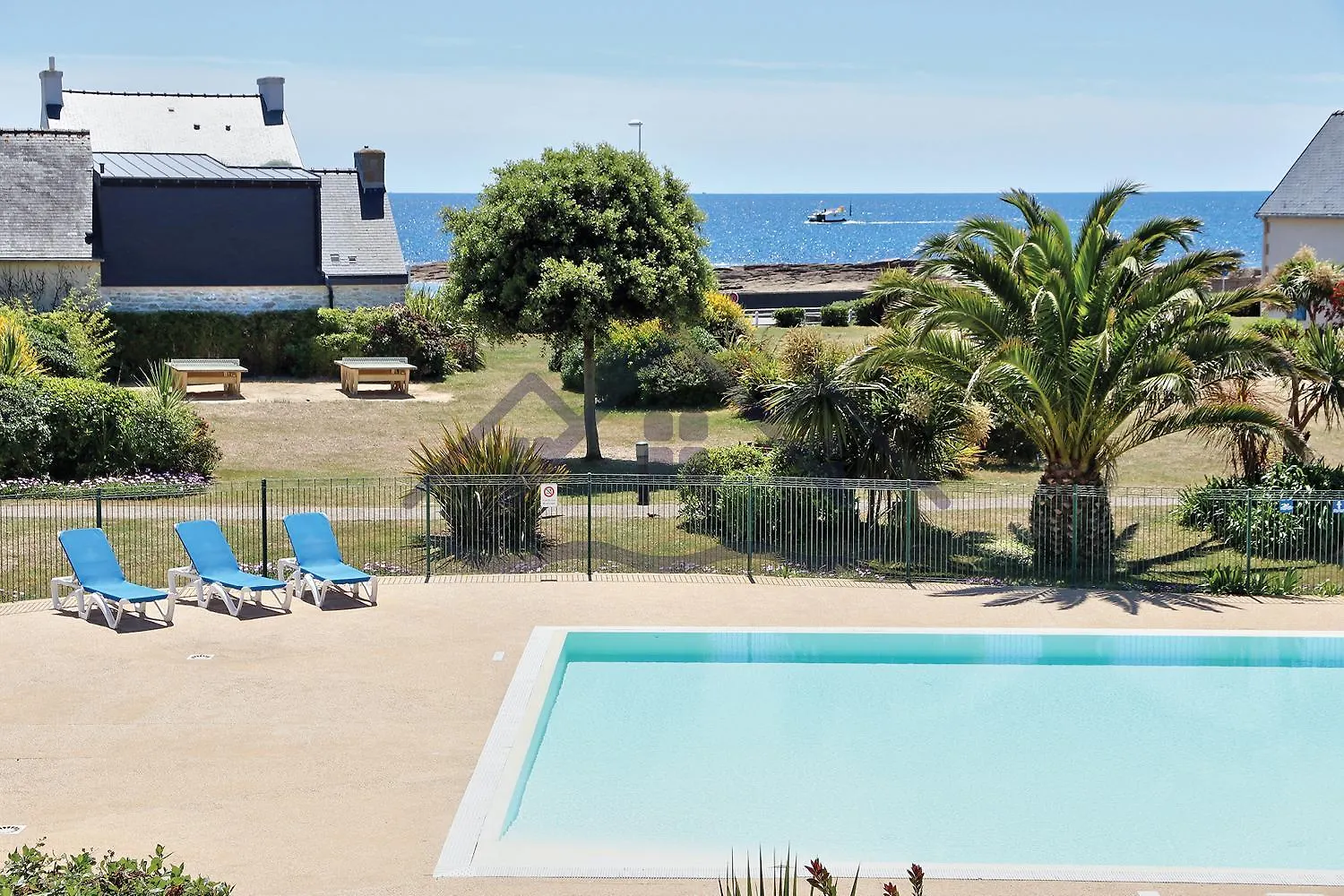 Localise - Maison D02 - Vue Mer - Acces Piscine - Wifi Inclus - Draps Et Lits Faits Inclus - Face A La Plage - Centre Et Port A 700M Guilvinec
